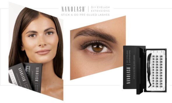 beste selbstklebende wimpern nanolash